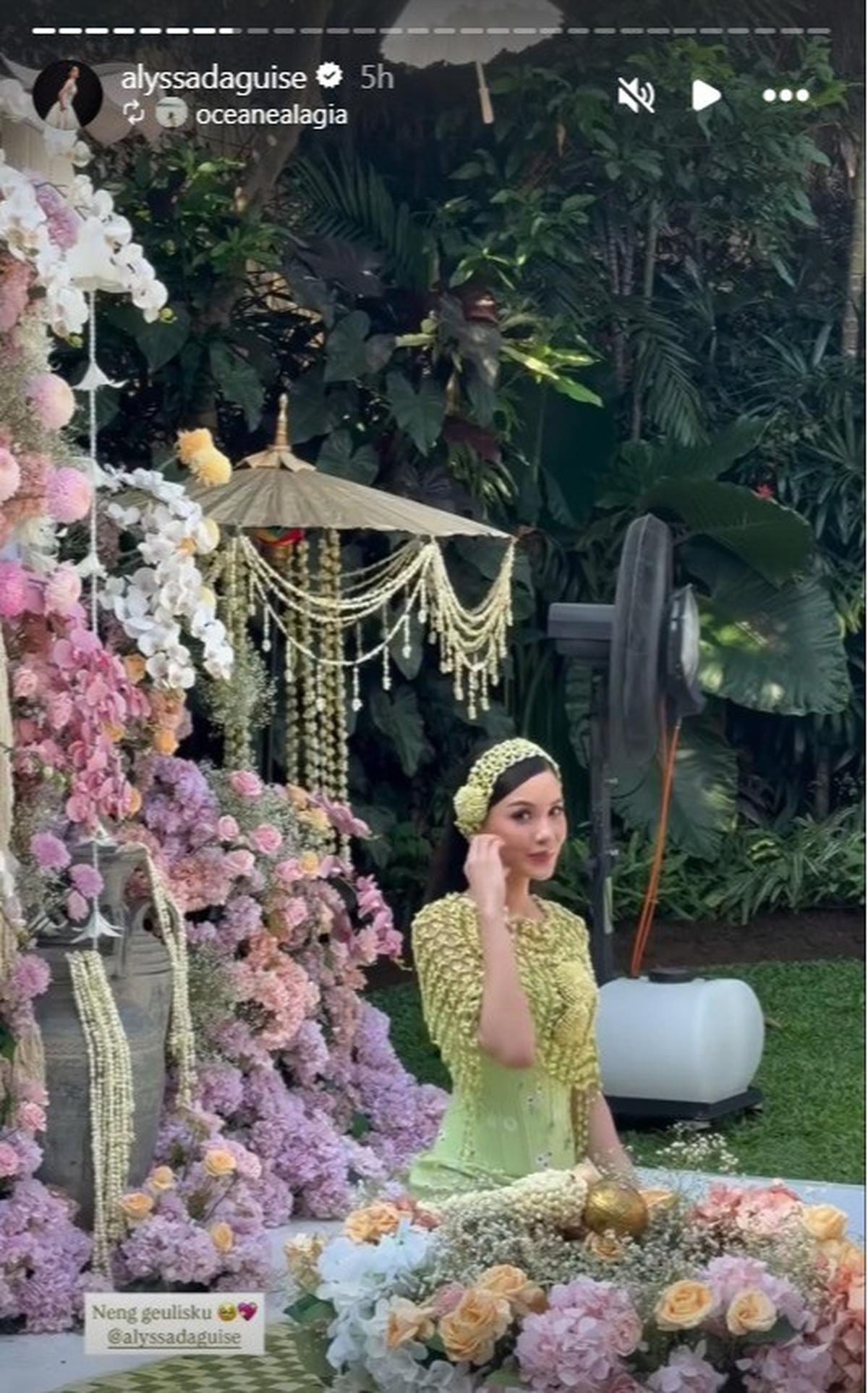 Potret Cantik Menawan Alyssa Daguise di Momen Siraman Jelang Pernikahan, Aura Pengantin Kian Bersinar