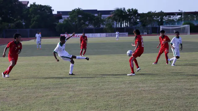 Timnas Indonesia Putri U-16 vs Laos