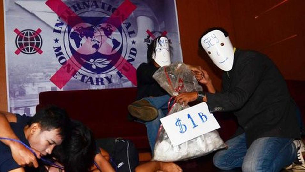 Kedatangan bos IMF diduga menawarkan utang