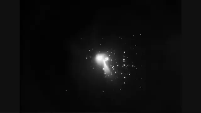 Minuteman III di langit malam. (X/Sentdefender)