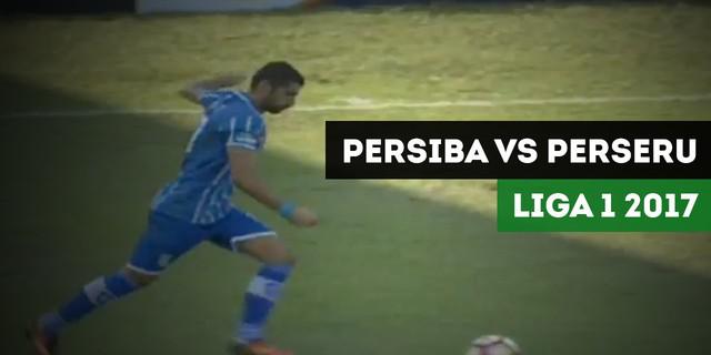 VIDEO: Highlights Liga 1 2017, Persiba Balikpapan vs Perseru Serui 2-1