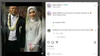Viral Kakek Nikahi Gadis 19 Tahun di Cirebon, Terpaut Usia 42 Tahun. (Instagram @video_medsos)