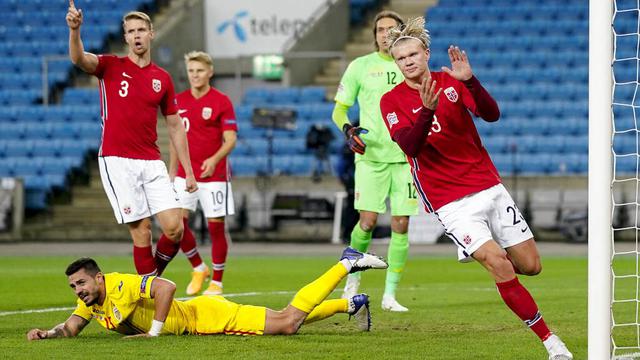 Erling Haaland Cetak Hattrick, Norwegia Menang Telak Atas Rumania