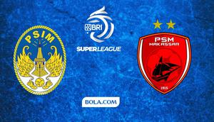 PSIM Vs PSM di BRI Super League. (Bola.com/Wiwig Prayugi)