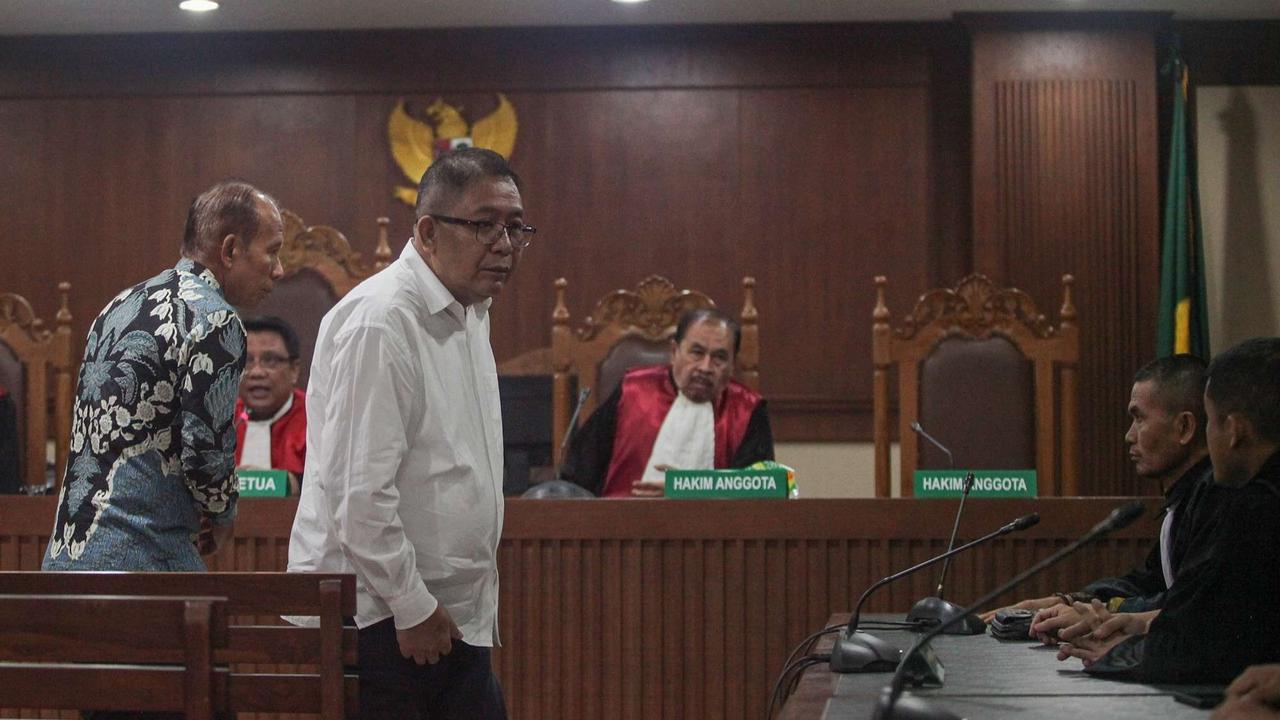 Sidang vonis terdakwa kasus Jasindo