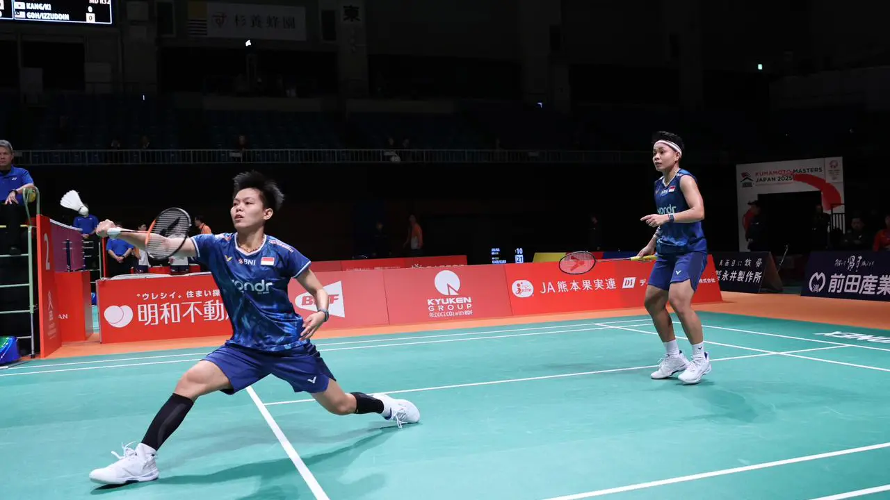 Apriyani Rahayu/Siti Fadia Silva Ramadhanti - Kumamoto Masters 2025 - Bulu Tangkis