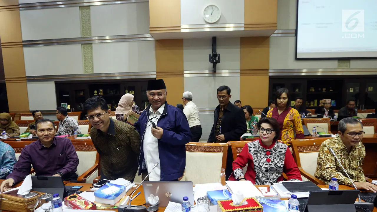 Rapat Dengar Pendapat KPK dan DPR