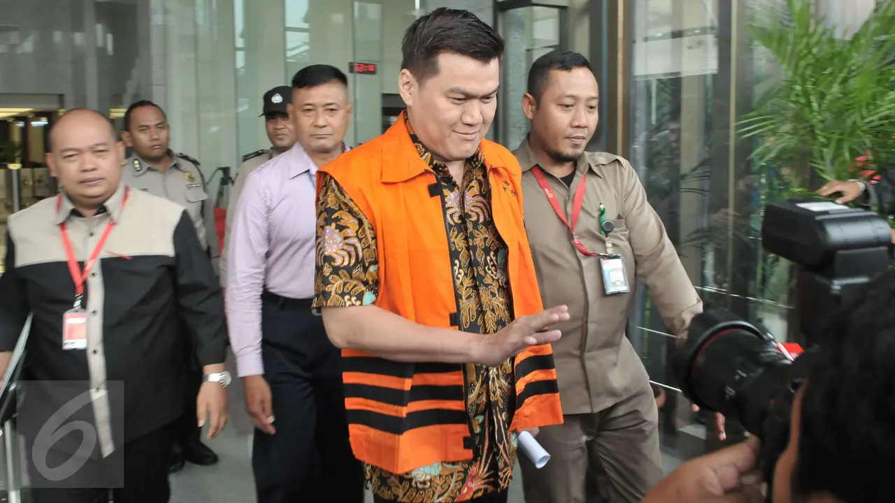20170404- Andi Narogong Jalani Pemeriksaan Perdana di KPK-Jakarta- Helmi Afandi
