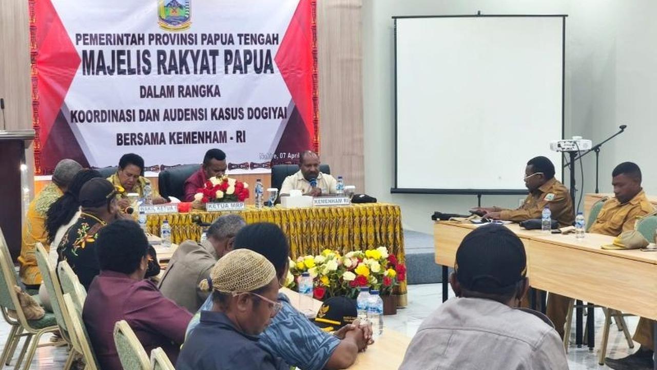 MRP Papua Tengah Desak Perubahan Pendekatan Konflik Papua, Fokus Dialog dan Humanis
