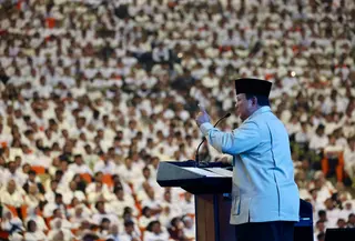 Apresiasi tersebut disampaikan Prabowo saat menghadiri Konsolidasi Nasional Program Makan Bergizi Gratis.