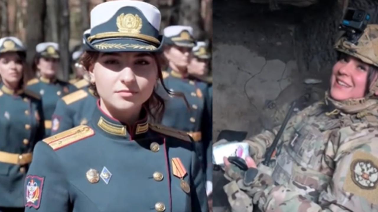 Penampakan Tentara Wanita Rusia, di Medan Perang atau Tidak Tetap Cantik Mempesona