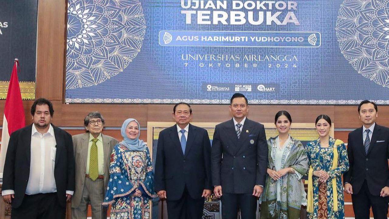 Ternyata Ada Wasiat Ani Yudhoyono di Balik Suksesnya AHY Raih Gelar Doktor, Begini Ceritanya Bikin Annisa Sedih