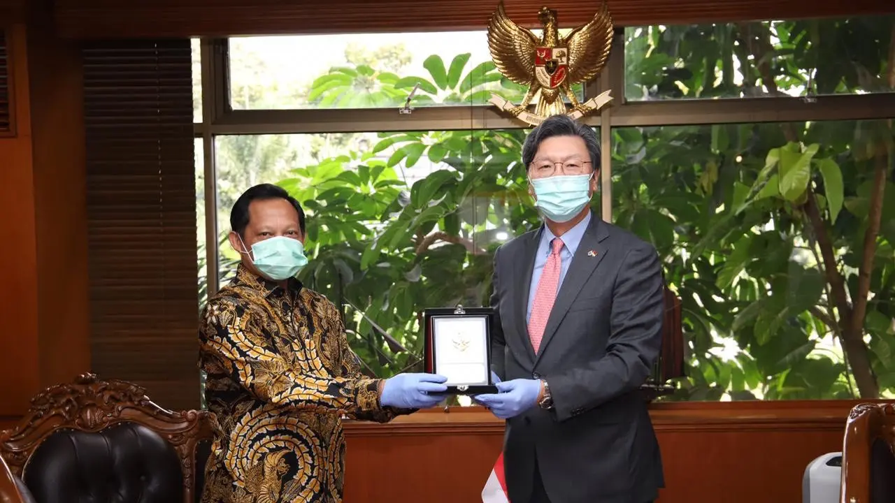 Belajar dari Pemilu Korsel, Mendagri Lakukan Pertemuan dengan Dubes Korsel