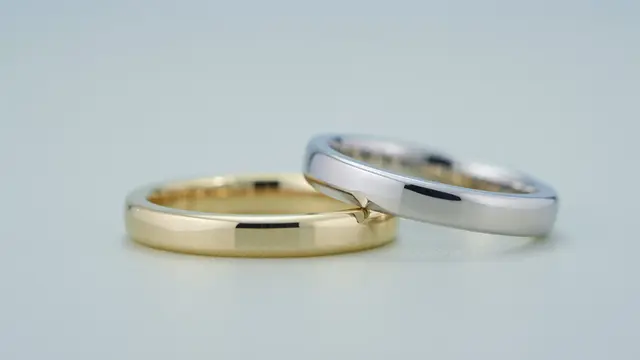 Cincin Polos Klasik (Classic Plain Band)