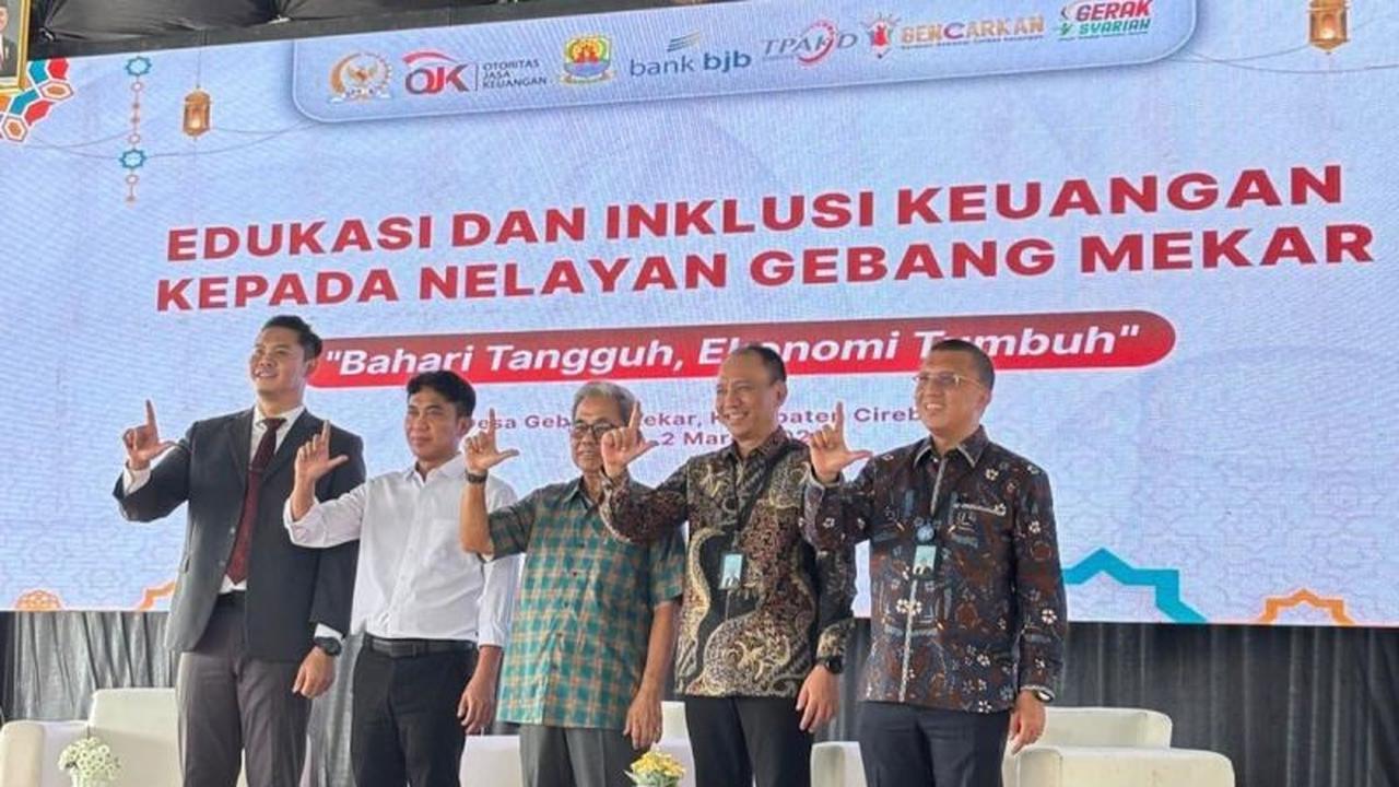 Bank BJB Perkuat Literasi Keuangan Nelayan Cirebon di Kampung Merah Putih