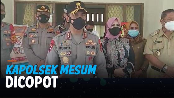 VIDEO: Sering Chat Mesra Korban, Kapolsek Parigi Dinonaktifkan