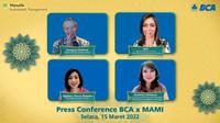 Konferensi pers BCA dan Manulife Investment Management, Selasa 15 Maret 2022 (Foto: Istimewa)