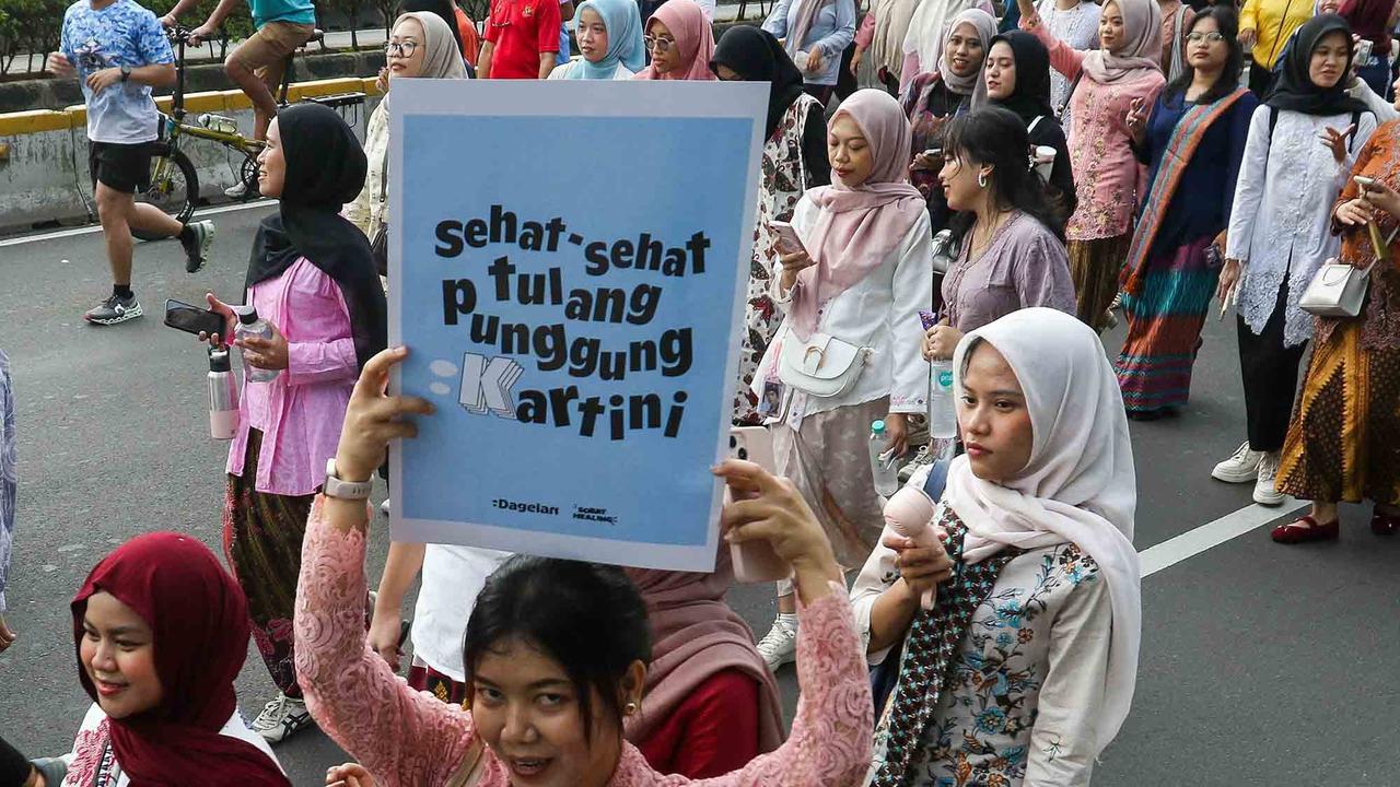 Foto: Semarak Hari Kartini di HBKB Bunderan HI