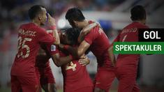 Berita video gol spektakuler Timnas Indonesia di Piala AFF 2018 yang dicetak Zulfiandi ke gawang Thailand.