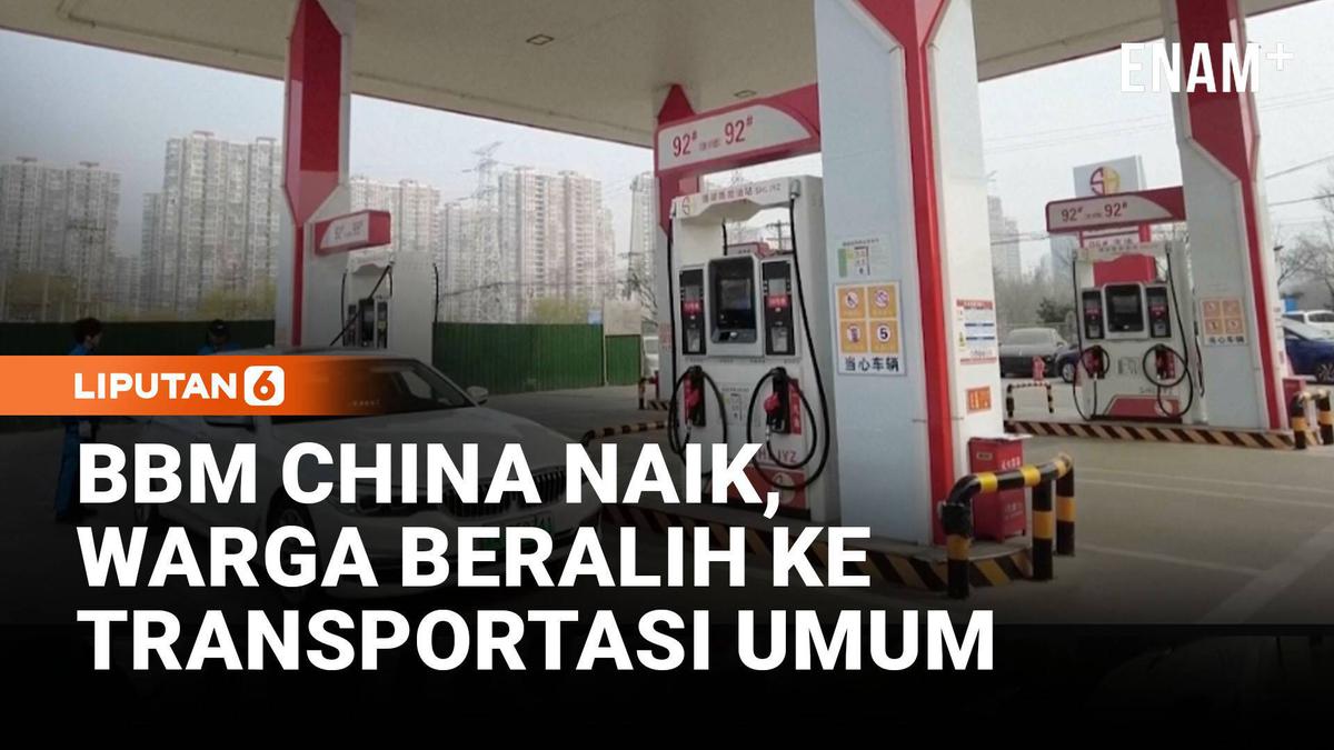 BBM Mahal, Warga China Pilih Naik Transportasi Umum