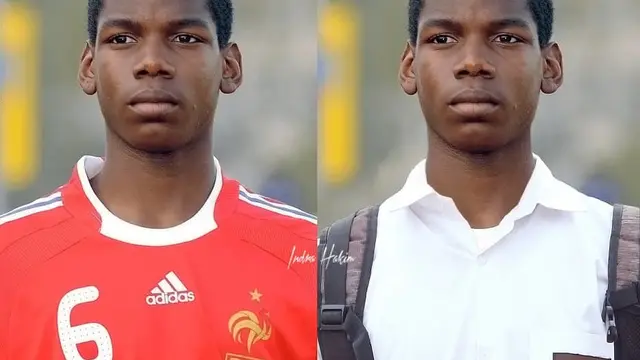 6 Editan Foto Jika Pesepak Bola Pakai Seragam Sekolah di Indonesia, Kocak