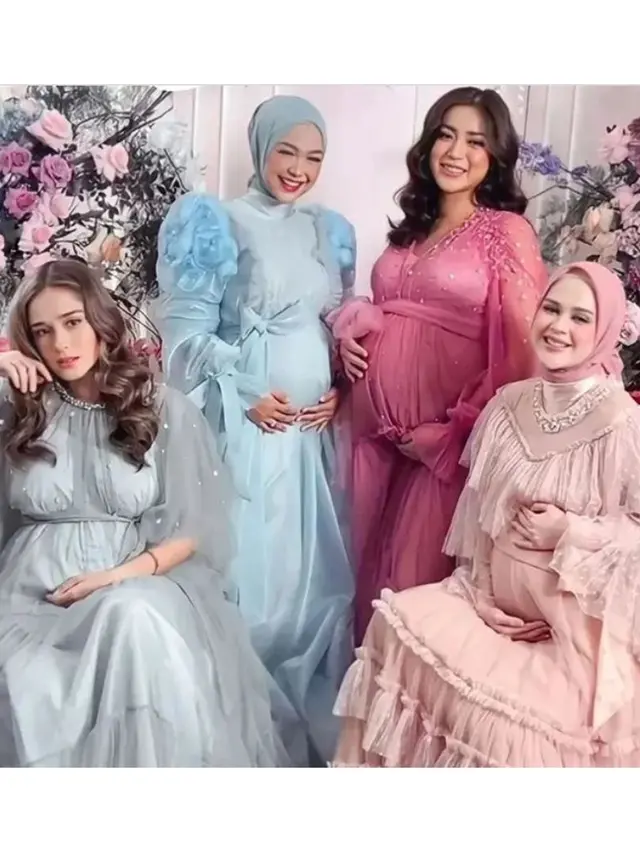 6 Potret Maternity Shoot Ria Ricis, Cut Meyriska, Jessica Iskandar, Yasmine Wildblood