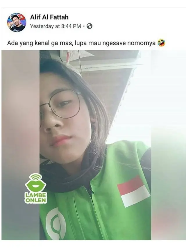 Momen Saat Ketemu Driver Ojek Online Cantik Ini Malah Bikin Betah