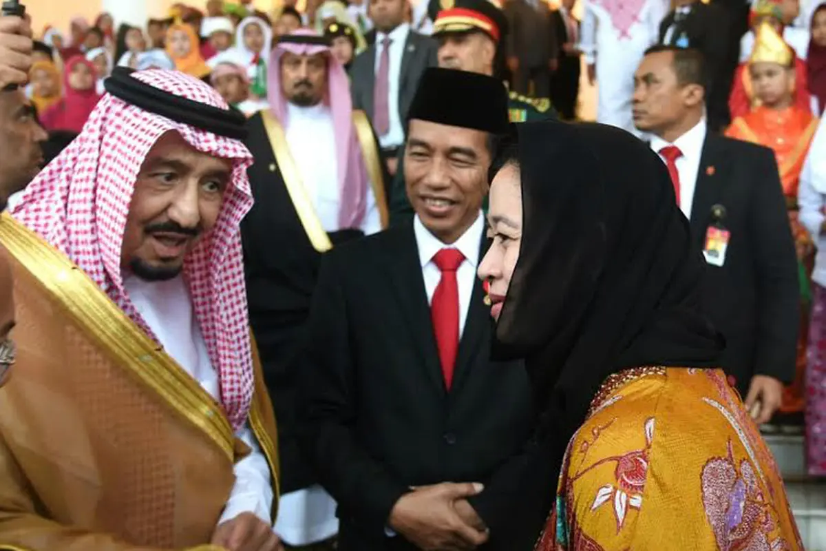 Raja Salman dan Puan Maharani
