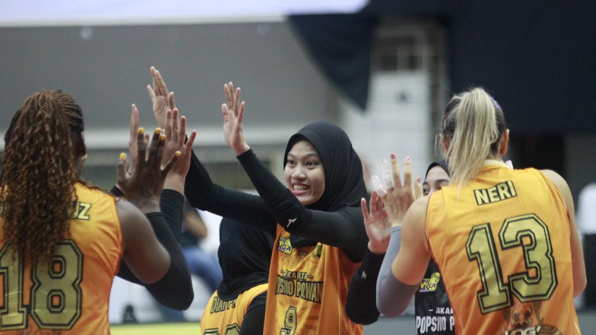 Hasil PLN Mobile Proliga 2025: Jakarta Popsivo Polwan Belum Terkalahkan Usai Menang Dramatis Atas Jakarta Livin Mandiri