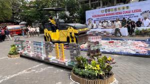 Modus Penyelundupan Rokok Ilegal di Solo, 16 Juta Batang Disita