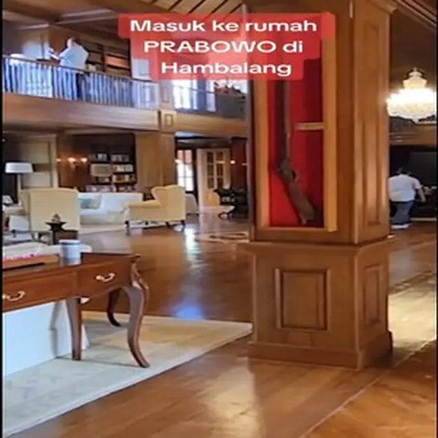 Foto Rumah Mewah Prabowo Subianto