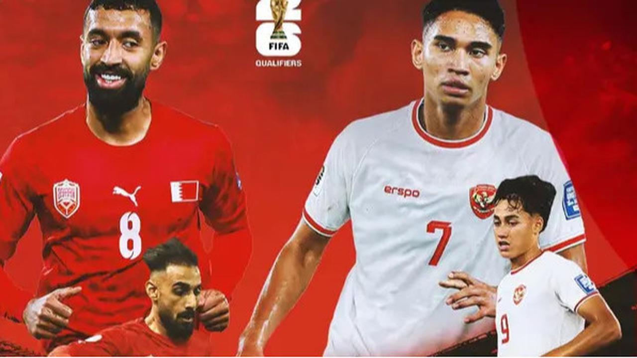 Link Live Streaming Bahrain vs Timnas Indonesia di Round 3 Kualifikasi Piala Dunia 2026
