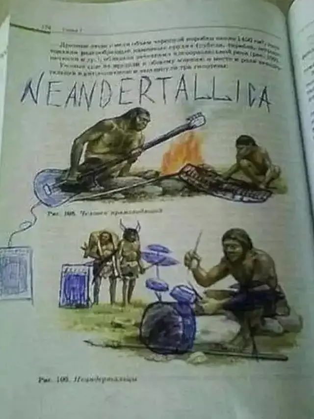 7 Gambar Nyeleneh Siswa di Buku Pelajaran Ini Kreatif Banget