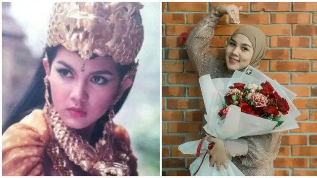 Potret 6 Pemain Drama Kolosal Angling Dharma yang Mantap Berhijab, Memesona