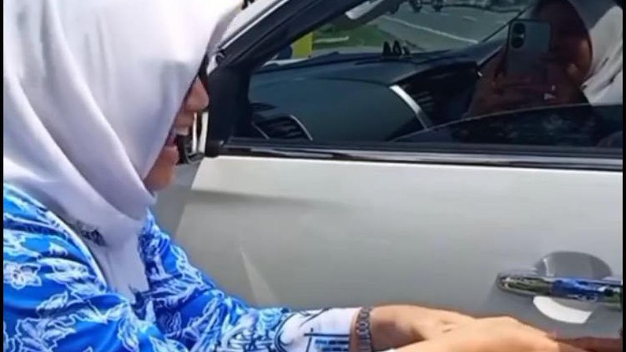 Aksi Pemilik Mobil Ajak Salaman dan Tak Marahi Sopir Truk yang Serempet Mobilnya Ini Viral, Tuai Pujian