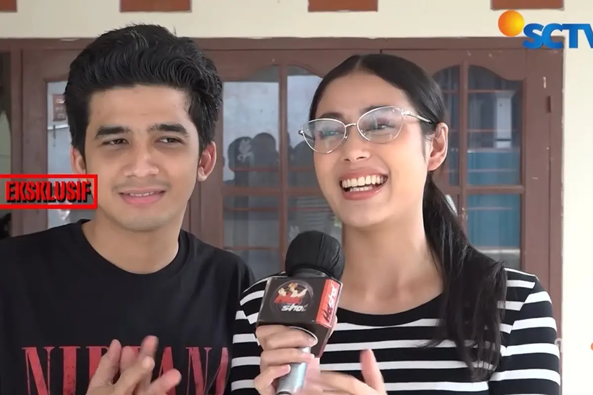 Raihan Khan dan Farisha Fasha. (Hot Shot via YouTube/ SCTV)