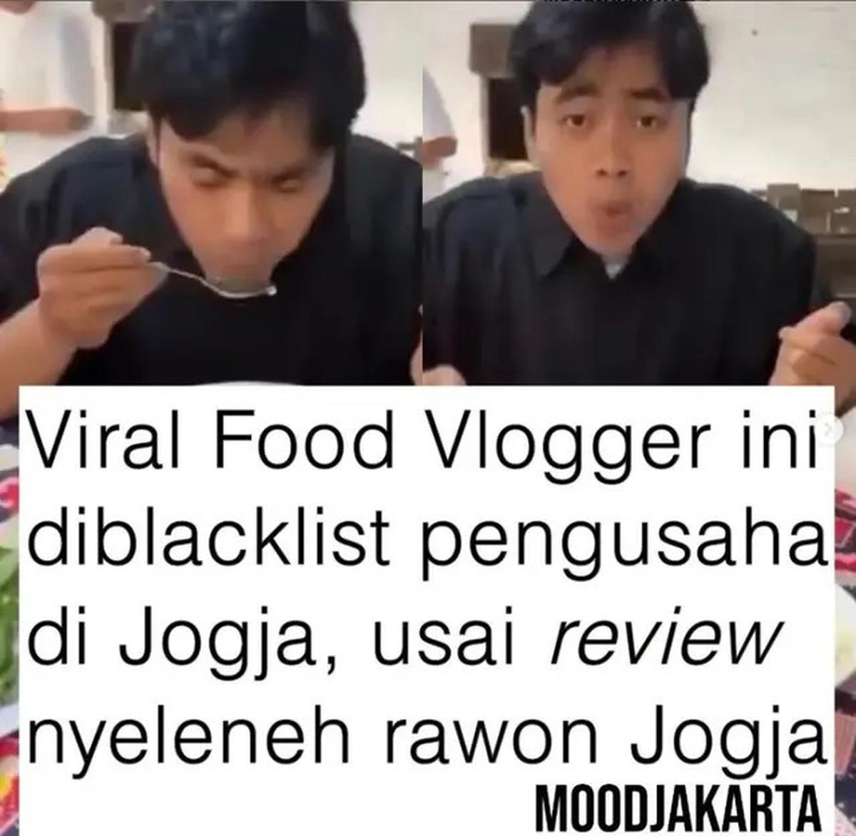 Food Vlogger Kena Blacklist Usai Ulasannya yang Dianggap Menghina Warung Rawon, Berujung Permintaan Maaf