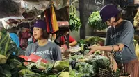 Indah Permatasari Pakai Oblong dan Kulot di Pasar (Sumber: Instagram/indahpermatas)