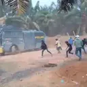 Duduk Perkara Water Cannon Polisi Dilempari Massa Bawa Sajam di Mesuji