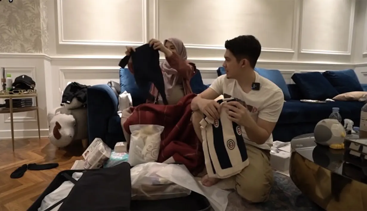 Zaskia Sungkar dan Irwansyah (Youtube/ The Sungkars Family)