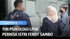 Tim Psikolog LPSK mendatangi kediaman Irjen Ferdy Sambo pada Selasa (09/08) pagi dalam rangka melakukan asesmen psikologis terhadap istri Irjen Ferdy Sambo, Putri Candrawathi terkait permohonan sebagai korban pelecehan seksual.