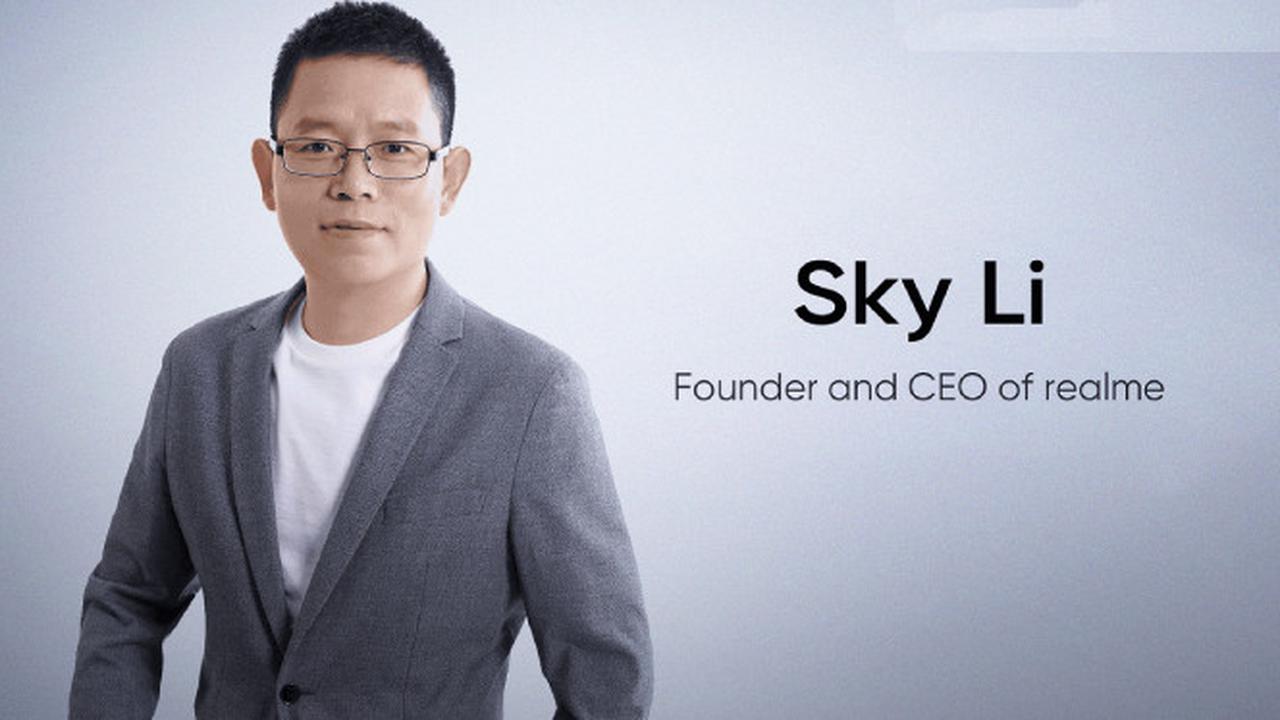 Founder dan CEO Realme, Sky Li