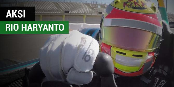 VIDEO: Aksi Rio Haryanto dengan Mobil Formula E