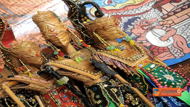 Unik, Cenderamata Wayang Bambu dari Cijahe - Citizen6 ...