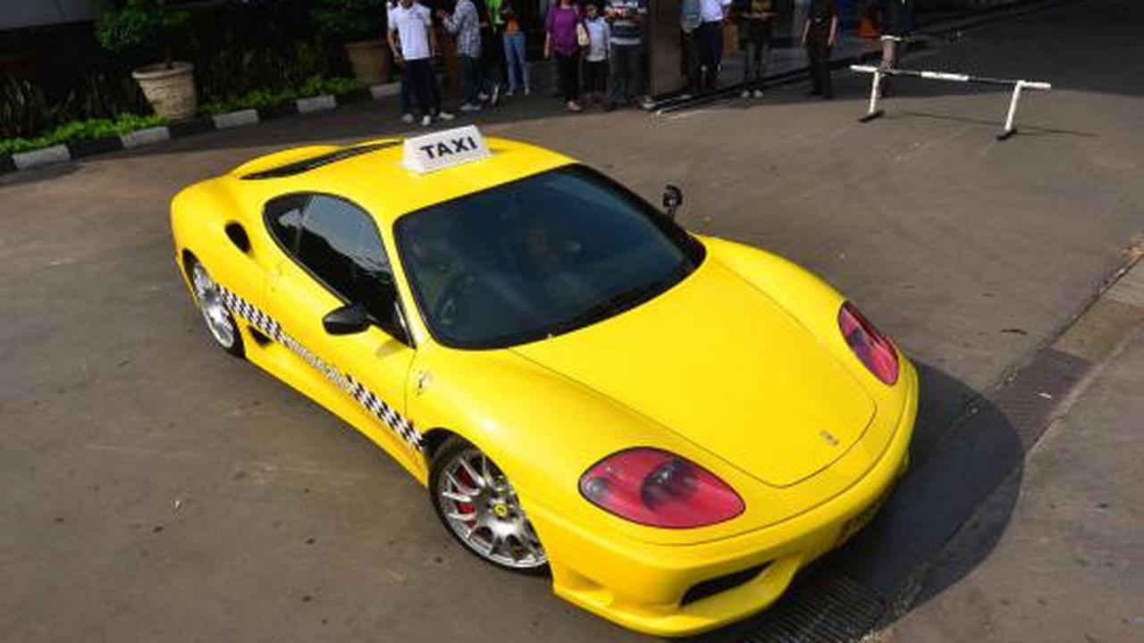 Taksi Ferrari, hanya untuk syuting film