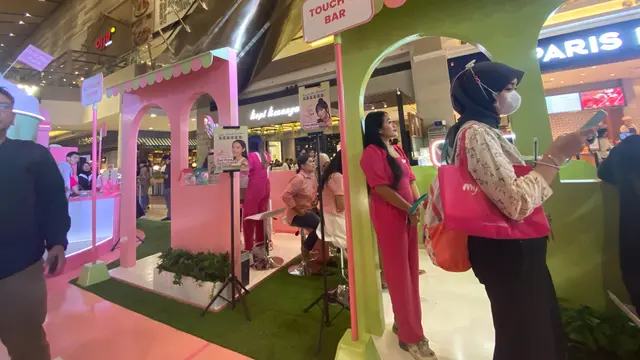 Acara Hanasui X Guardian Matcha Latte Beauty Town, Mall Kota Kasablanka, Jakarta Selatan.