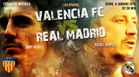 Valencia vs Real Madrid (Liputan6.com/Abdillah)