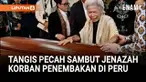 Jenazah staf KBRI Lima, Peru, Zetro Leonardo Purba, tiba di Bandara Soekarno-Hatta, Tangerang, Selasa malam, setelah menjalani proses autopsi. Zetro Leonardo Purba diketahui tewas ditembak di Distrik Lince, Kota Lima, Peru.