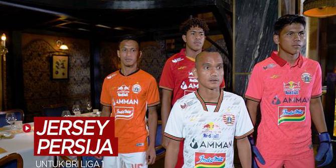 VIDEO: Jersey Persija Jakarta untuk Mengarungi BRI Liga 1 2021/2022