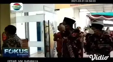 Pasca bom bunuh diri di Gereja Katedral Makassar, tim gabungan dari TNI, Polri dan Forkopimda Sidoarjo, Jawa Timur meningkatkan pengamanan gereja untuk mengantisipasi serta menjaga kamtibmas umat Kristiani yang akan merayakan ibadah Paskah pada 2-4 A...